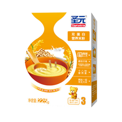 圣元双蛋白营养米粉3段