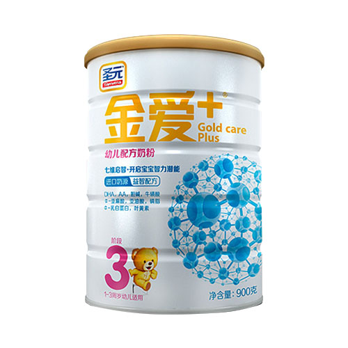 圣元金爱+幼儿配方奶粉3段