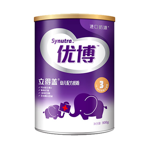 优博立得盖幼儿配方奶粉3段