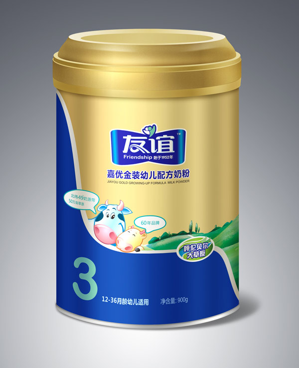 嘉优金装幼儿配方奶粉3段