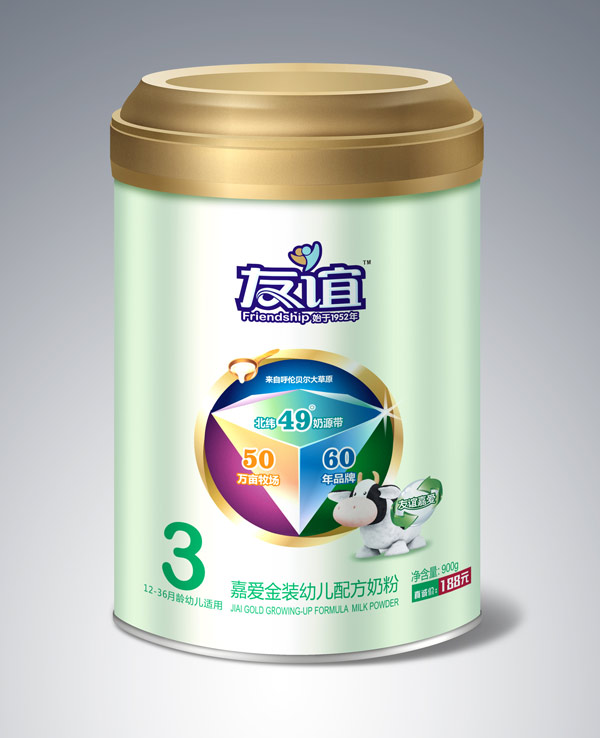 嘉爱金装幼儿配方奶粉3段
