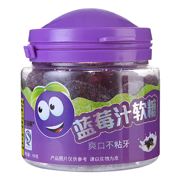 吉牯利蓝莓汁软糖