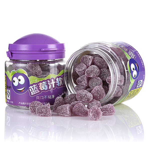 吉牯利蓝莓汁软糖1
