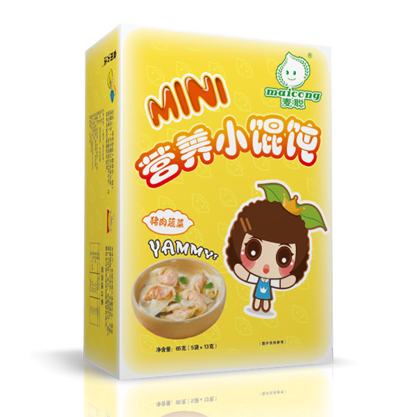 麦聪营养小馄饨猪肉蔬菜2 