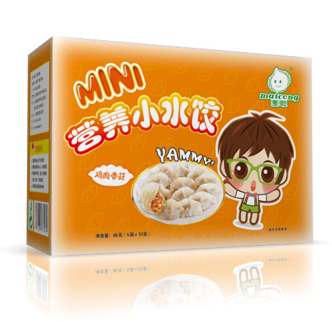 麦聪营养小水饺鸡肉香菇1 