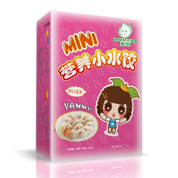麦聪营养小水饺虾仁蔬菜2 