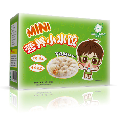 麦聪营养小水饺虾仁蔬菜+鱼肉蔬菜1 