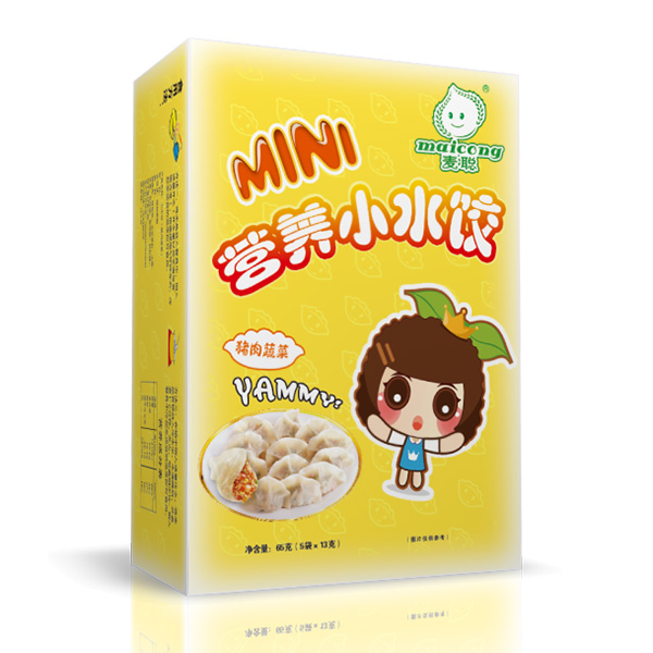 麦聪营养小水饺猪肉蔬菜2 