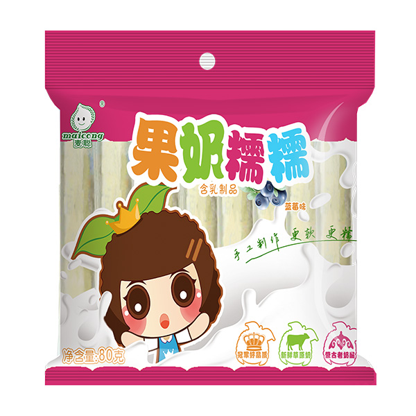 麦聪果奶糯糯蓝莓味牛奶条