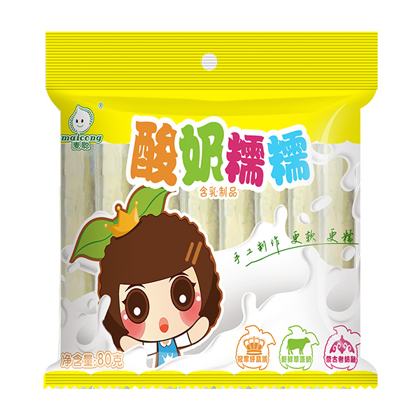 麦聪酸奶糯糯牛奶条