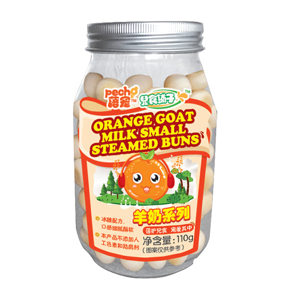 蓓宠香橙羊奶小馒头