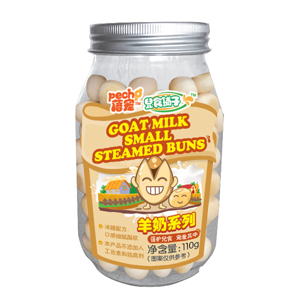 蓓宠羊奶谷物小馒头