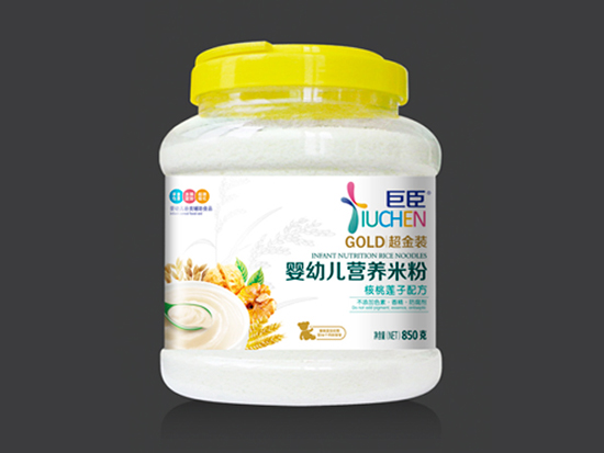 巨臣超金装营养米粉-核桃莲子