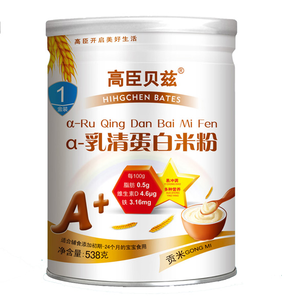 高臣贝兹 A-乳清蛋白米粉