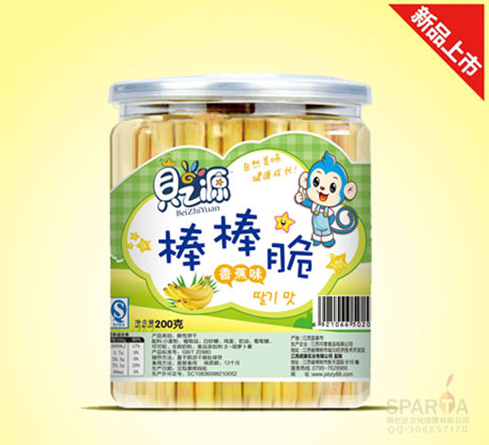 贝之源棒棒脆香蕉味