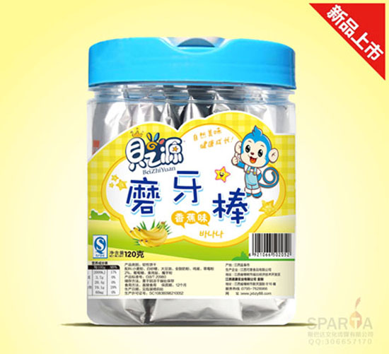 贝之源磨牙棒香蕉味
