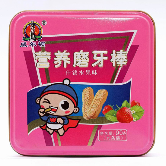 威尔顿什锦水果味营养磨牙棒