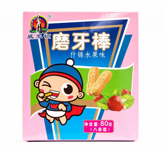 威尔顿什锦水果味磨牙棒