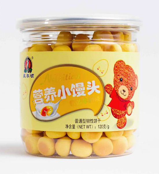 威尔顿120g蛋黄牛奶味小馒头