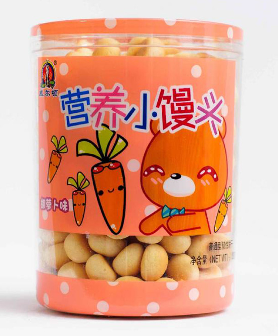 威尔顿130g胡萝卜味小馒头