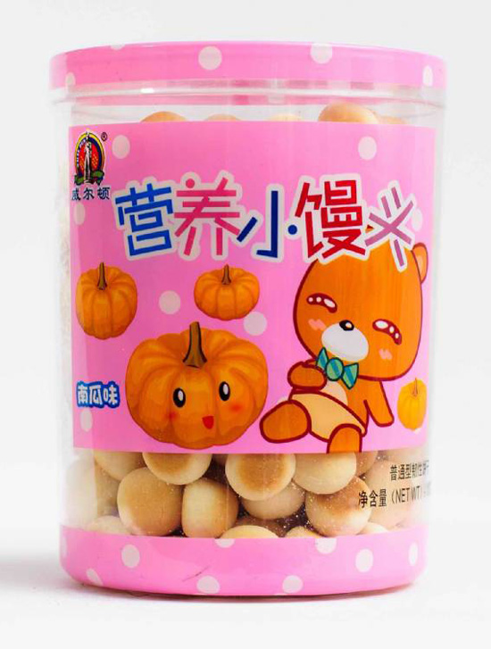威尔顿130g南瓜味小馒头