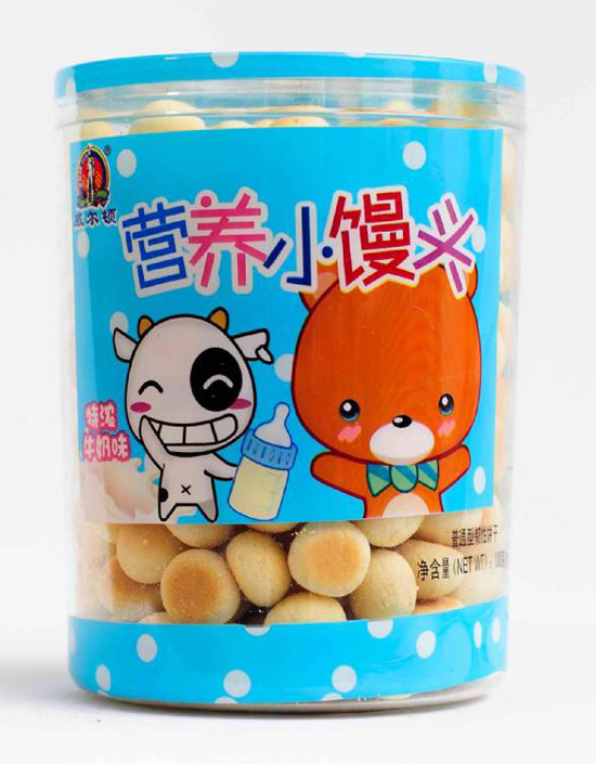 威尔顿130g特浓牛奶味小馒头