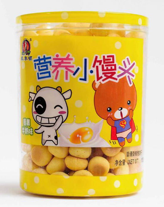 威尔顿130g蛋黄牛奶味小馒头