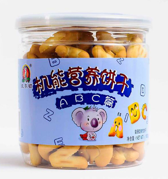 威尔顿100G胶罐机能饼干（ABC篇）