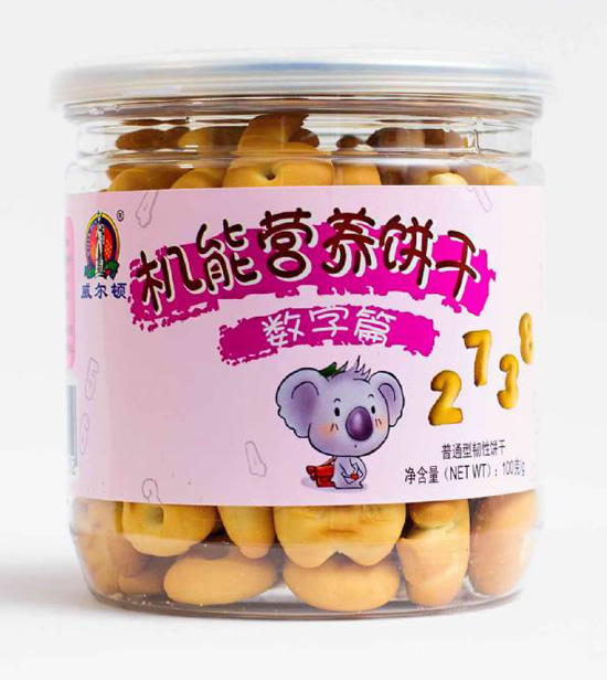 威尔顿100G胶罐机能饼干（数字篇）