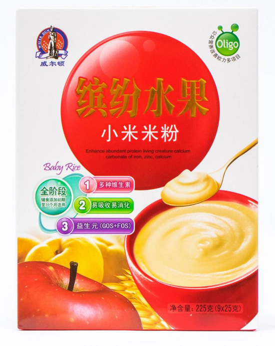 威尔顿225G缤纷水果小米米粉