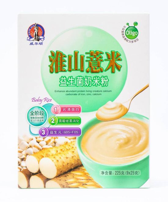 威尔顿225G淮山薏米益生菌奶米粉
