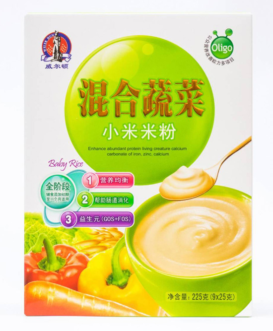 威尔顿225G混合蔬菜小米米粉