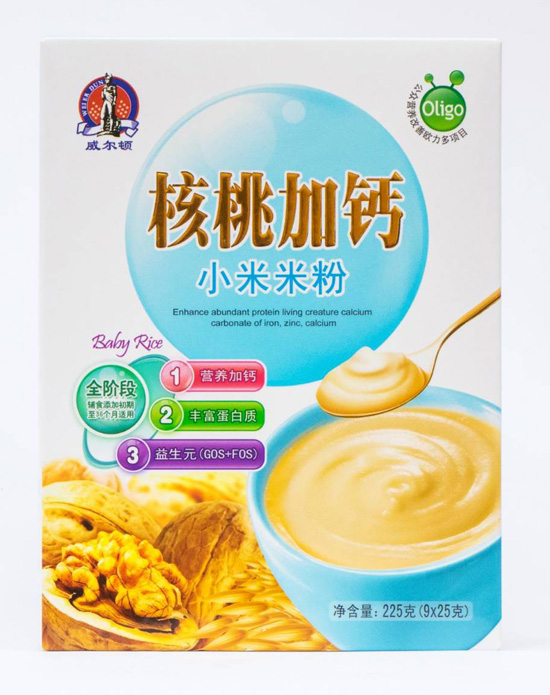 威尔顿225G核桃加钙小米米粉