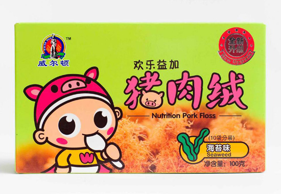 威尔顿100G猪肉海苔肉松（盒装）