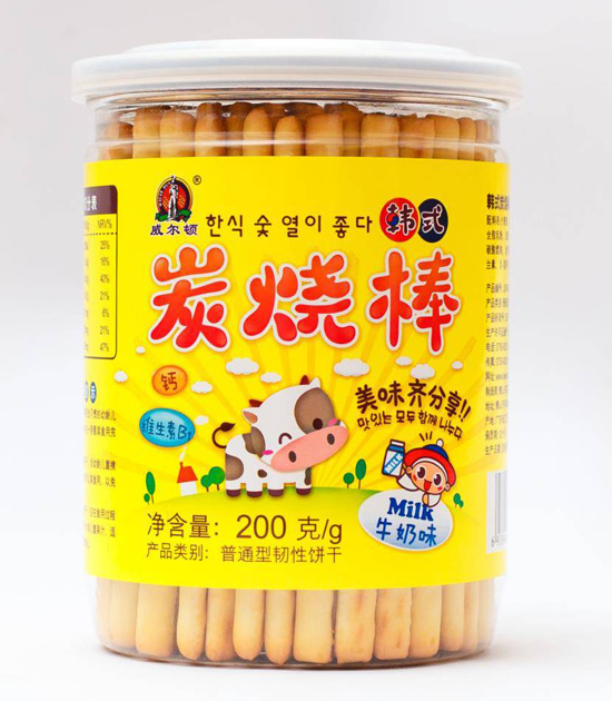 威尔顿牛奶味炭烧棒