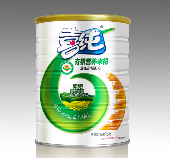 喜纯淮山护畅有机营养米粉
