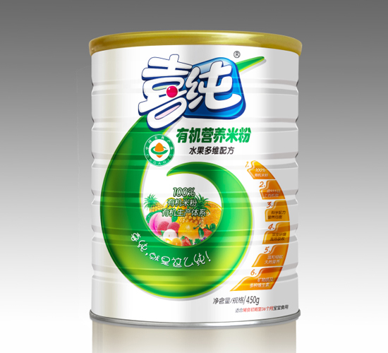 喜纯水果多维有机营养米粉
