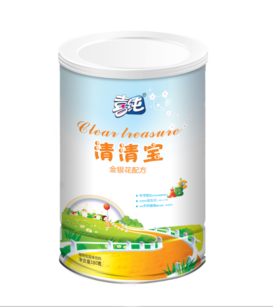 喜纯金银花配方清清宝