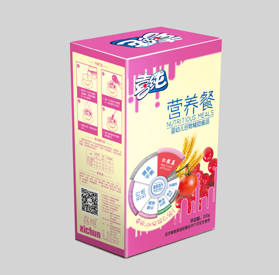 喜纯盒装营养餐红粮篇