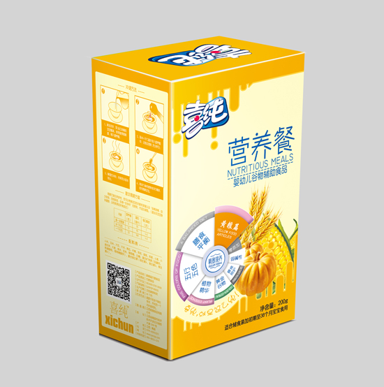 喜纯盒装营养餐黄粮篇