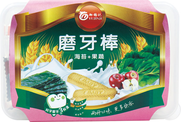 御锦记海苔+果蔬磨牙棒