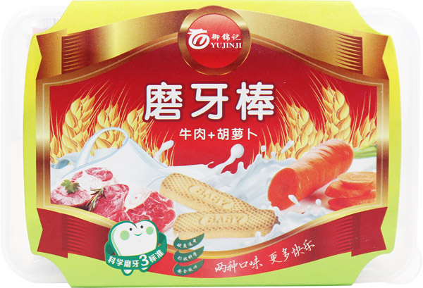 御锦记牛肉+胡萝卜磨牙棒