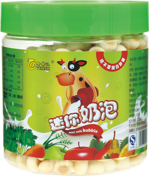 御锦记苹果红萝卜味迷你奶泡