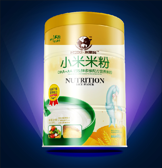 米思贝DHA钙铁锌小米米粉