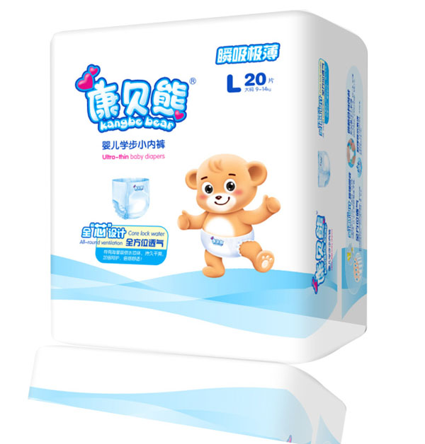 康贝熊拉拉裤L