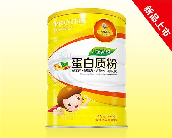 欧贝米拉蛋白质粉儿童高钙配方铁听
