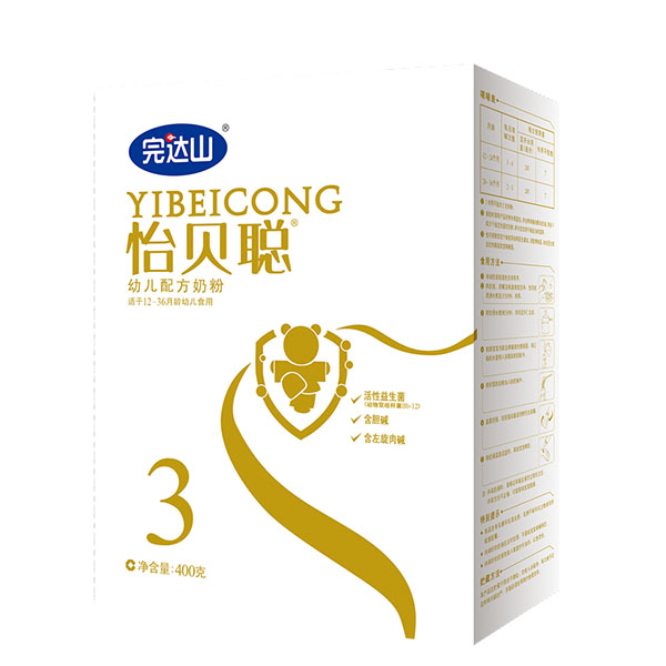 完达山怡贝聪幼儿配方奶粉（3段） 盒