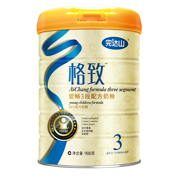 完达山格致爱畅婴儿配方奶粉（3段）
