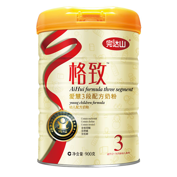 完达山格致爱慧婴儿配方奶粉（3段）