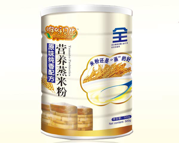 咿呀贝比原味纯香配方蒸米粉全段